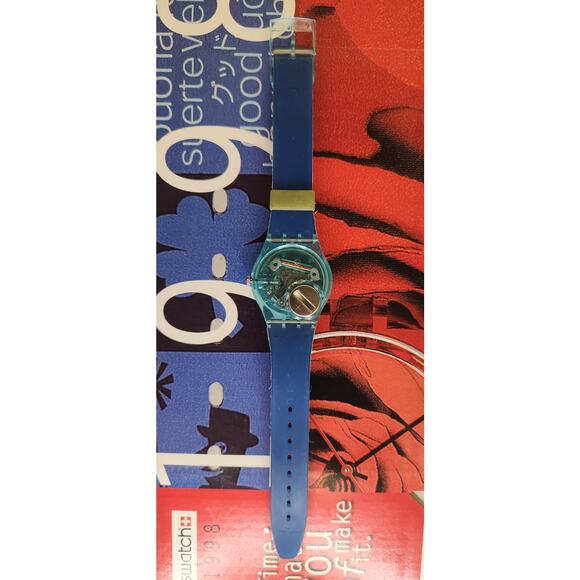 Swatch watch LAUSANNE SPECIAL GN161 1996 Olympic Specials New with new battery - Picture 7 of 9